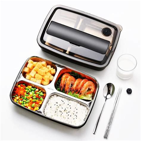 japanese stainless steel bento box|lunch box steel bento adult.